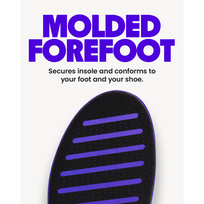 Performance Sports Insoles with Arch Support for Plantar Fasciitis & Comfort