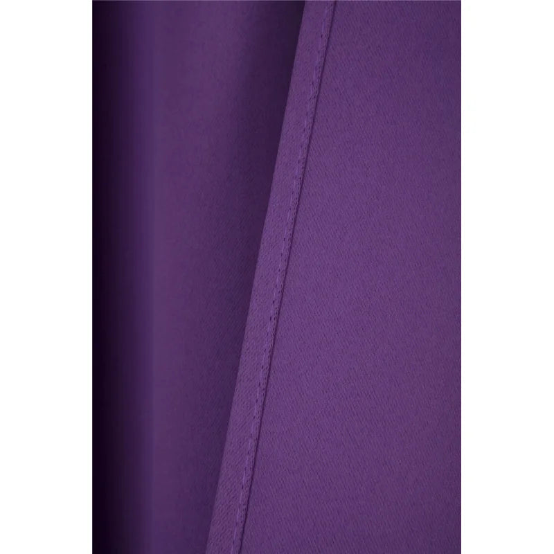 Thermal Blackout Window Curtain Set - 2 Panels, Room Darkening, 37x84 Inches