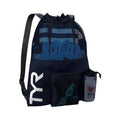Large Mesh Swim Gear Backpack 40L - Ventilated Pool & Beach Bag with Drawstring Closure