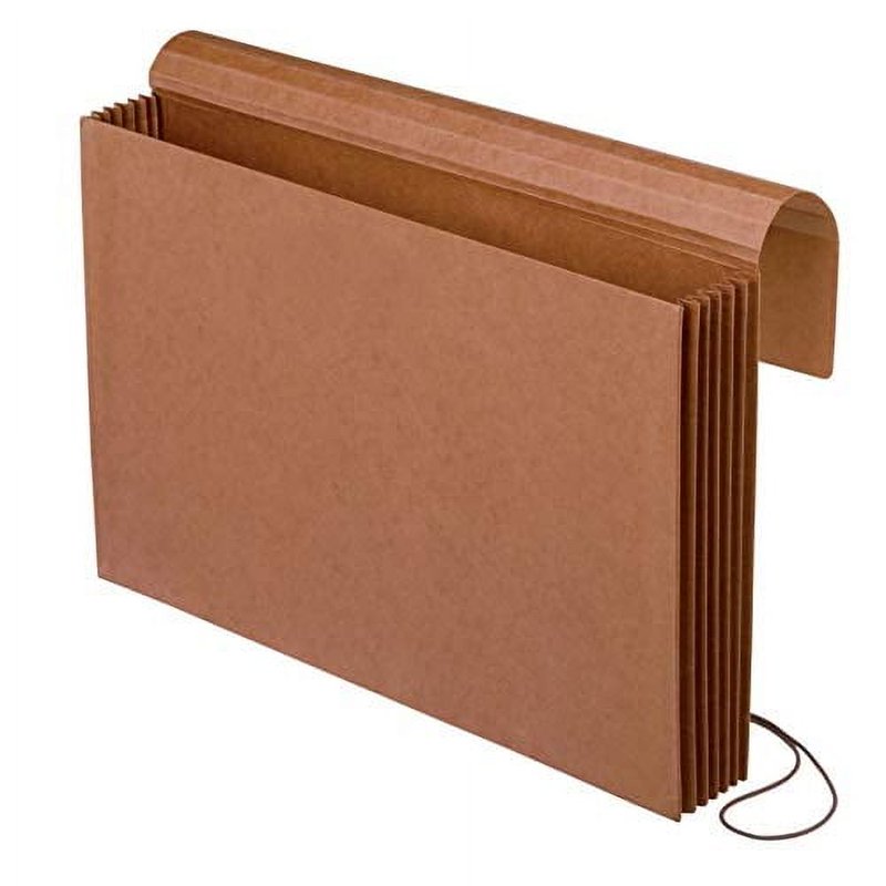 Extra-Wide Legal Size Wallets Pack of 10 Brown Document Wallets