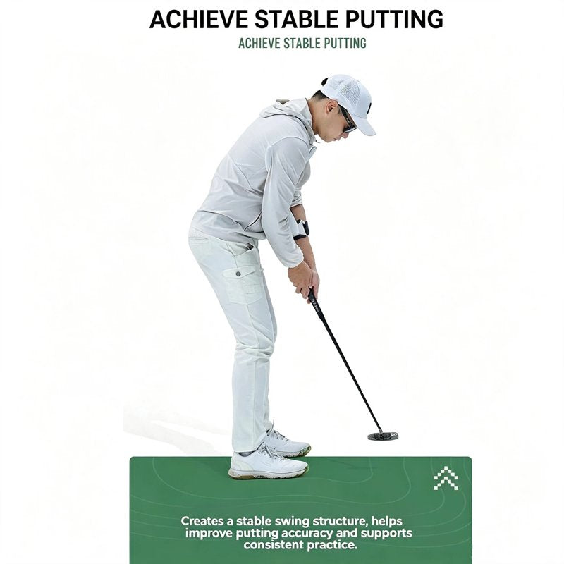 Harayaa Golf Swing Width Trainer - Green, Indoor/Outdoor Practice Aid