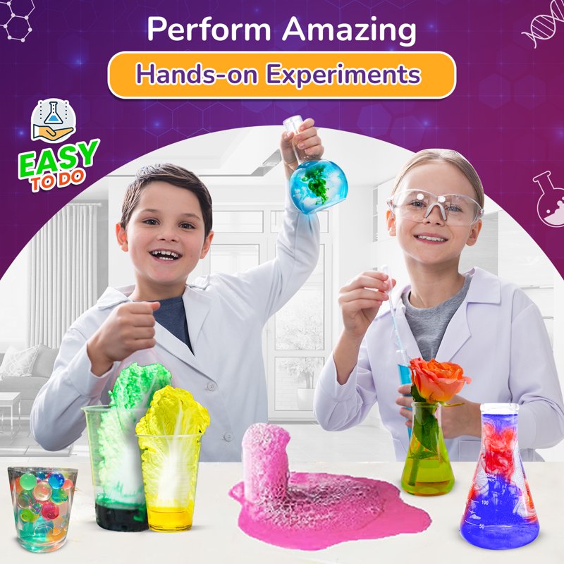 Mega Science Kit for Kids - 150+ Experiments STEM Educational Toy for Ages 6-14