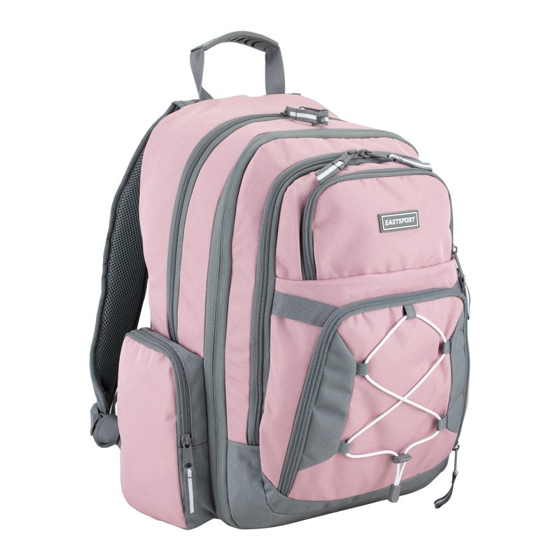 Expandable Laptop Backpack with Multiple Pockets & Water-Resistant Bottom