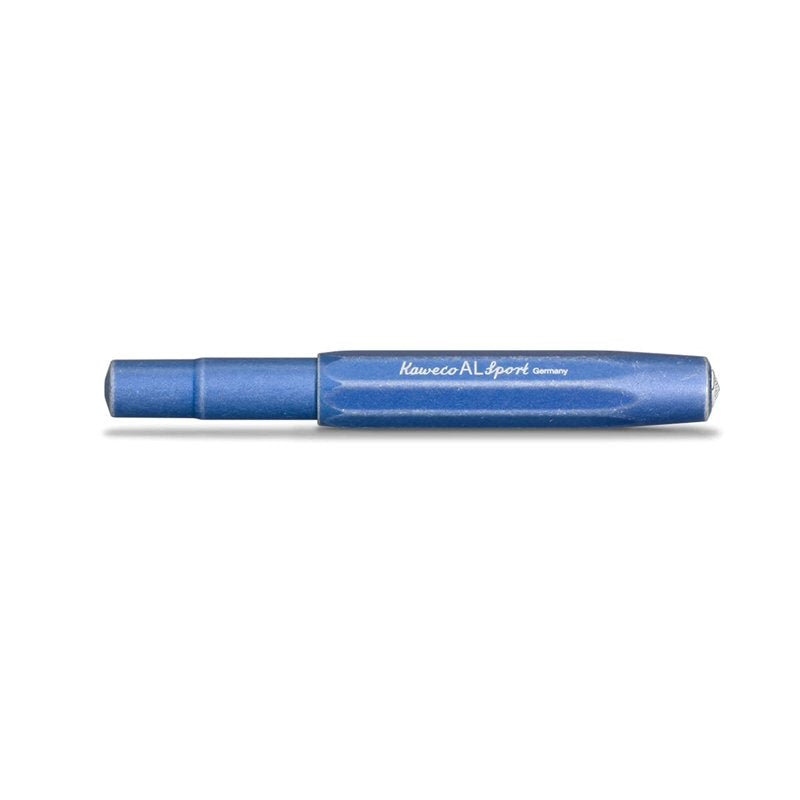 Kaweco AL Sport Stonewashed Blue Rollerball Pen - Refillable, Compact, Elegant