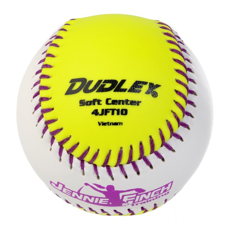 Softball Training Ball for Ages 8 and Under - 10 Inch Super Soft Core