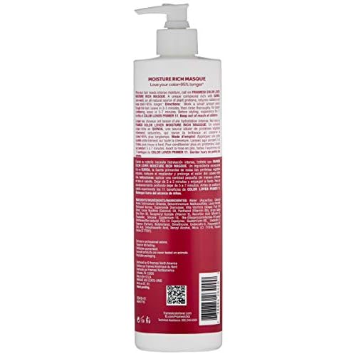 Framesi Color Lover Moisture Rich Masque, Sulfate Free Hair Mask for Color Treated Hair