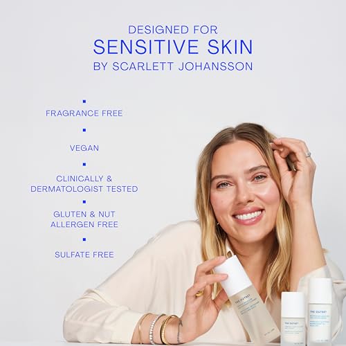The Outset Vegan Collagen Face Serum, Hydrating & Plumping Facial Serum, Smooths Appearance of Fine Lines, Fragrance-Free, Vegan & Gluten-Free for All Skin Types - 1 fl oz