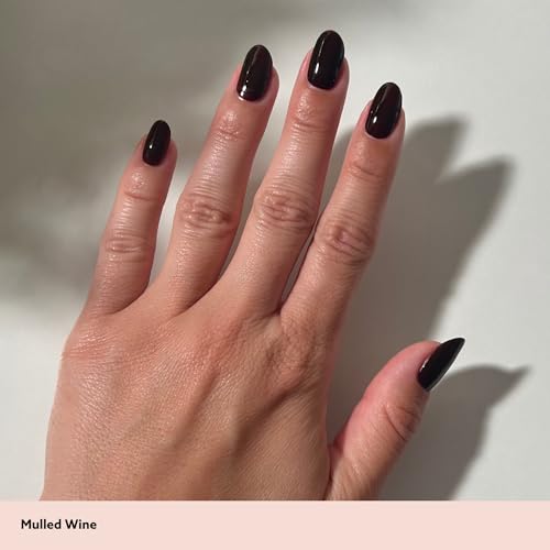 Dazzle Dry Nail Lacquer (Step 3) - Mulled Wine - A vampy blood wine. Full coverage cream. (0.5 fl oz)