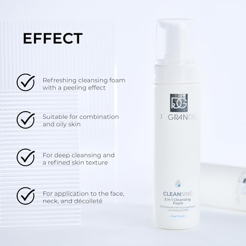 DR. GRANDEL CLEANSING 2-in-1 Cleansing Foam I refreshing clean foamer with a peeling effect
