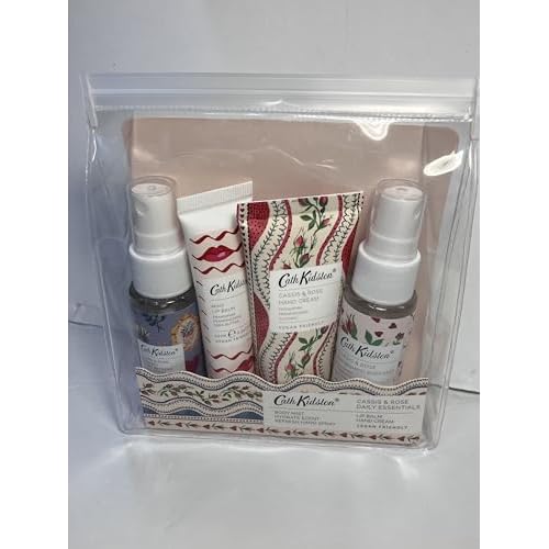 Cath Kidston Keep Kind Cassis & Rose Daily Travel Essentials Kit