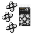 3pack Shaver Replacement Head Compatible with Remington Pro Peplacement Head for Model XR7000 Shaver,Replacement Blades Precision Electric Shaving for Bald Men