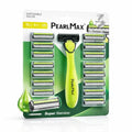 Mens Disposable Razor 3 Blade Shaving 19 Refill Blades Smooth Shave Stainless Steel For Sensitive Skin Men Grooming Shaving Tool