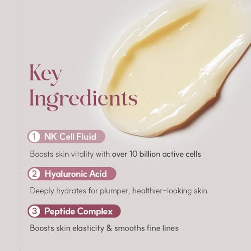 Reborn Cream with NK Cell Technology, Firming & Hydrating Facial Cream, 1.69 fl oz