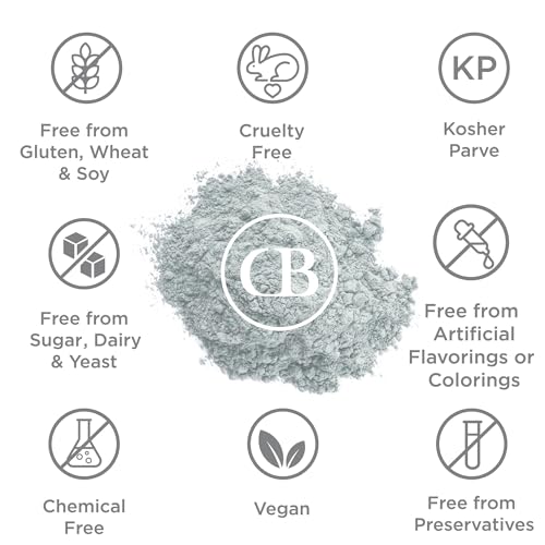 California Biology Kaolin & Calcium Bentonite Clay | Indian Healing Clay for Face & Body | Deep Pore Cleansing Facial Mask & Clay Body Scrub | Natural Skin Care Mask | 16 oz