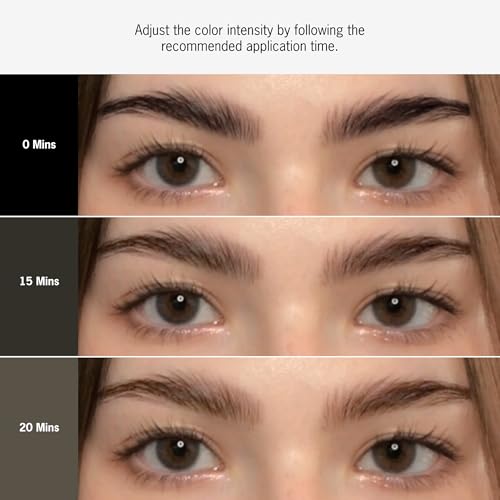 ENTROPY MAKEUP Brow Color Ash Brown, Long-Lasting Eyebrow Kit for Natural-Looking Brows, Up to 4 Weeks, Nourishing Aloe Vera & Moringa Extract, 6 Applications, Easy-to-Use
