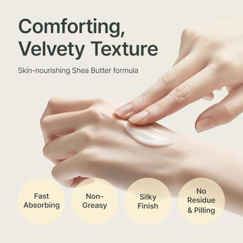 PURITO Luminous Moisture Shea Butter Body Lotion, Shea Butter, Gentle on Skin, Moisturizing, Dry Skin, Pump Bottle, K-Beauty, 300ml / 10.14 fl. oz. (Cotton Dreamlight, 10.14 fl. oz.)