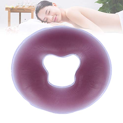 Lurrose Silicone Face Massage Pillow Face Spa Pillow Pad Body Relax Salon Cushion¡¦