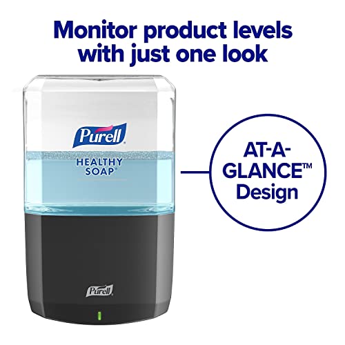 PURELL Brand HEALTHY SOAP 0.5% BAK Antimicrobial Foam, Lightly Fragranced, 1200 mL Refill for PURELL ES6 Automatic Soap Dispenser (Pack of 2) - 6480-02 - Manufactured by GOJO, Inc.