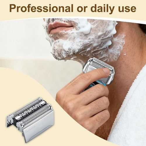 52S - Series 5 Electric Shaver Replacement Head be Suitable for S5 Sport Replacement Head 52S Foil for All Series 5 Shavers 5090/5190cc, 5040/5140s, 5030s, 5147s