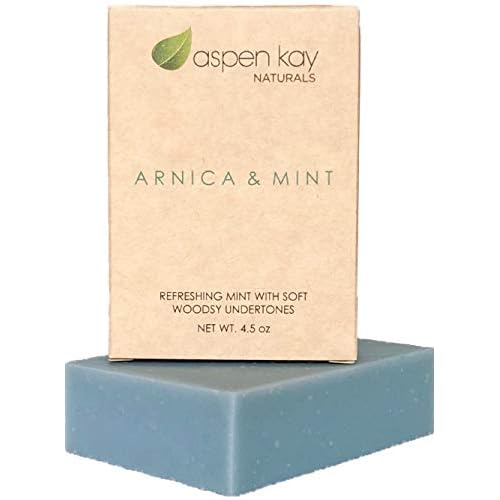 Soap - Made with Natural and Organic Ingredients. Gentle Soap. 1 Turmeric Soap - 1 Anica & Mint Soap - 1 Dead Sea Mud & Neem Soap - 4.5oz Bar