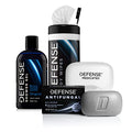 Defense Soap Antifungal Medicated Bar Soap, Tea Tree Body Wipes (40 Count), & Body Wash 12 oz - Natural Shower Gel