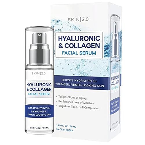 Hyaluronic & Collagen Beauty Value Set - Serum, Moisturizer & Face Masks