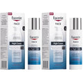 Eucerin Face Immersive Hydration Night Cream with Hyaluronic Acid and Provitamin B5,Ultra-Lightweight Face Moisturizer Smooths Fines Lines and Wrinkles,2.5 Oz Bottle,(Pack of 2)