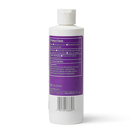Medline Soothe & Cool Moisturizing Body Lotion, 8-oz Flip-Top Bottle, Scented, 1 Count (Pack of 2)