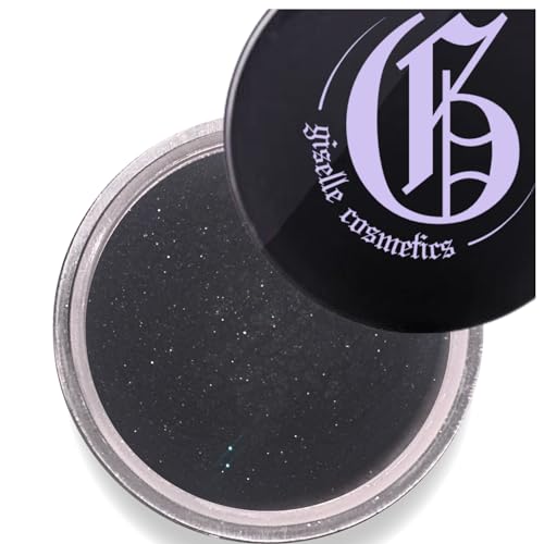 Matte Onyx: Formal Black Eyeshadow, Eye Makeup Palette - Includes Dark Grey, Grey, Shimmer, Glitter, Mineral & Loose Powder Eyeshadow