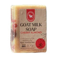 Honey Sweetie Acres Cherry Almond Goat Milk Soap - Handmade 5 oz Bar, Made with Natural Ingredients, Moisturizing & Gentle, Made in the USA