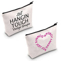 TSOTMO Music Lover Gift Concert Souvenir Gift Boy Band Group Gift Still Hangin Tough Vintage Groupie Inspired By Band Cosmetic Bag For Fans(Groupie)