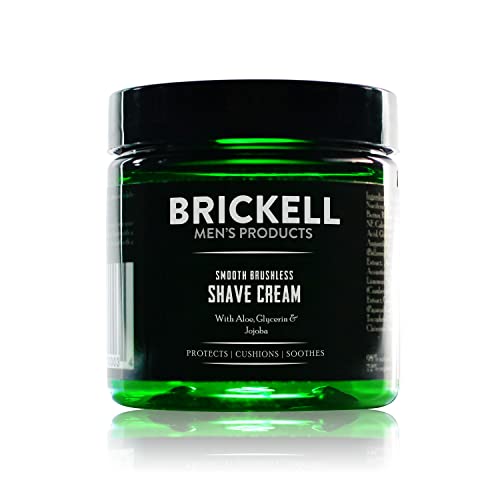 Brickell Men¡¯s Smooth Brushless Shave Routine - Shave Butter & Aftershave - Natural & Organic