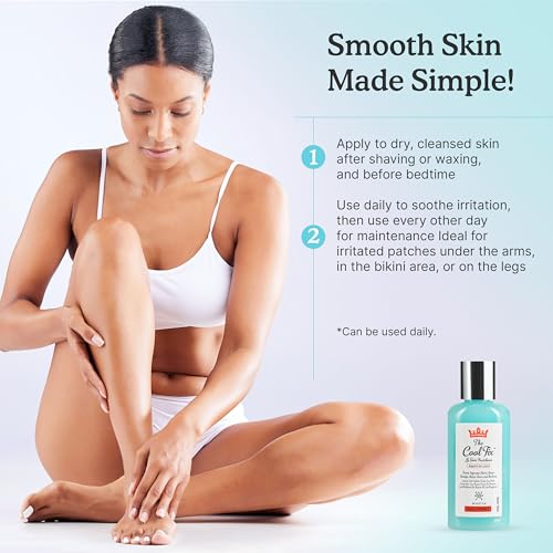 Shaveworks The Cool Fix Aftershave for Women: Pubic Hair Removal, Razor Bumps, Razor Burns, Ingrown Hair Treatment ? After Shaving Post Waxing Bikini Area Moisturizing Skin Care Gel 2 Fl Oz
