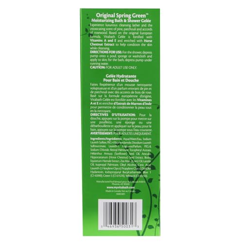 Vitabath Moisturizing Bath & Shower Gelee Buy One, Get One Free Bonus Pack Original, Spring Green, 1 Ea