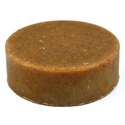 Seattle Sundries Sweet Honey & Oatmeal Soap for Women & Men - 1 (4oz) Exfoliating All-Natural Bar Soap in a Reusable Travel Tin - Highlander Theme Gift