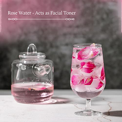 Blue Nectar Shubhr Steam Distilled Rose Toner Water & Face Tonic Mist (3.4 fl oz)