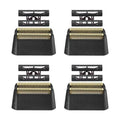 4 Pack Professional 5 Star Series Finale Shaver Replacement Foil and Cutter Bar Assembly Compatible with wahl Shaver Foil 7031-100, 7043-100 Super Close Shaving Replacement Heads (7043-4PCS)