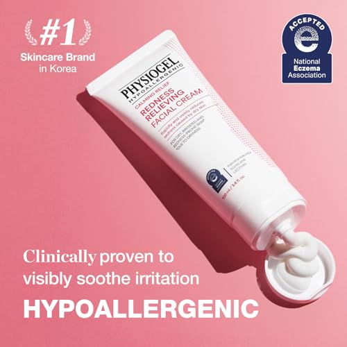 Physiogel Redness Reducing Cream ? Ceramide Moisturizer for Dry, Sensitive & Redness-Prone Skin, Repairs Skin Barrier, Dermatologist-Tested, Fragrance-Free, Korean Skincare, 1.69 fl oz