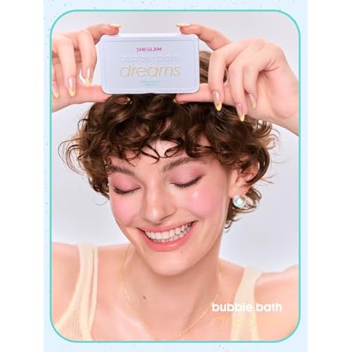 SHEGLAM Sparkle Splash Palette 8 Color Soft Matte Shimmer Glitter Pigment Pallete