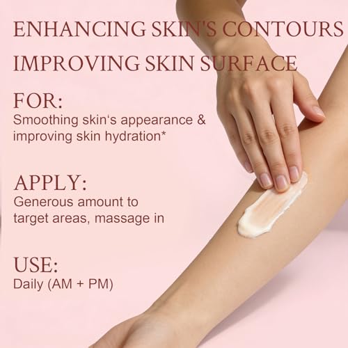 Peach Firming Body Cream | Lightweight Hydrating Moisturizer with Cupuacu Butter & Hyaluronic Acid | Non-Greasy, Quick-Absorbing for Daily Skin Comfort | 2 Oz (Peach)