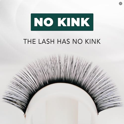 Cashmere Classic & Volume Lash Extensions C/CC/D/B/J Curl,0.03-0.15 Thickness,8-20mm Length,Super Matte Black Individual Eyelashes Tray-16 Rows,Salon Supplies for Lash Techs (0.03 CC 8-15mm)