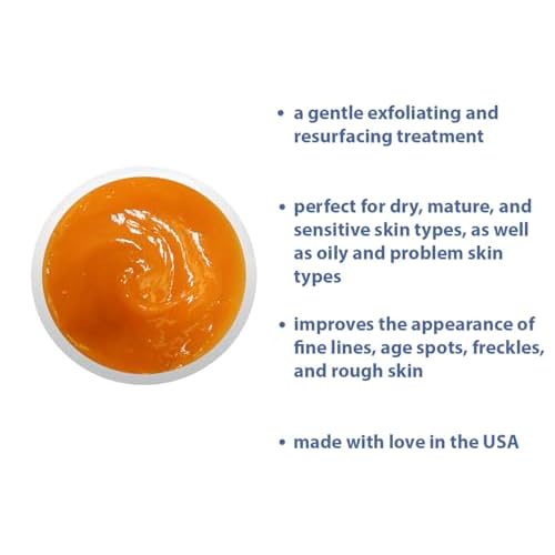 Raya Pumpkin Enzyme Facial Puree (127) | Gentle and Exfoliating Treatment for All Skin | Reduces Fine Lines and Minimizes Pore Size