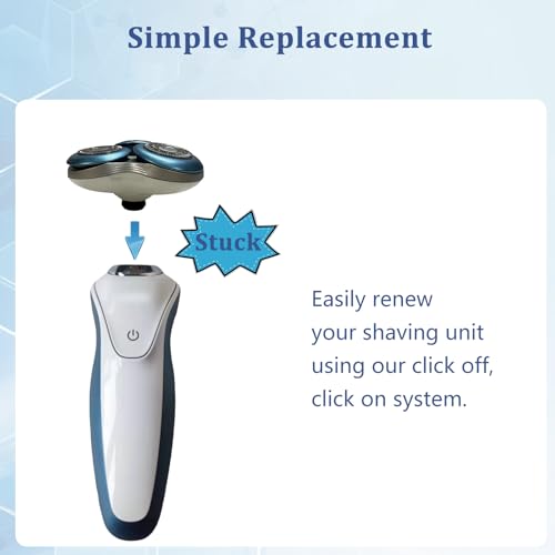 New SH70/52 One Blade Replacement Heads for Phi-Lips Norelco£¬Compatible with 7310,7340,7530,7740,7880, 7950 etc (Blue)
