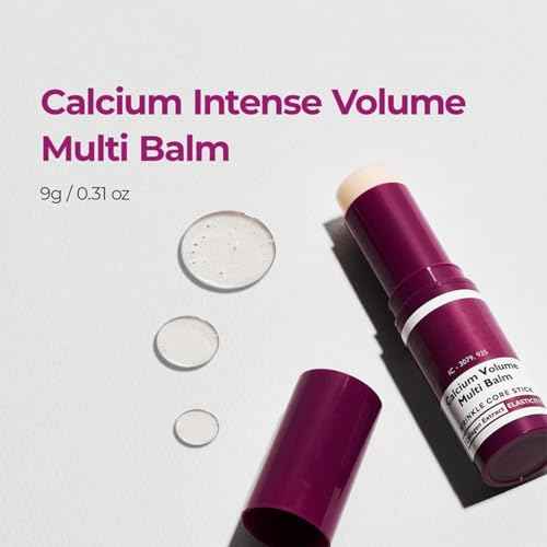 Vitaliq Calcium Multi Balm, Vitailq Anti Wrinkle Calcium Balm, Wrinkle Core Stick, Korean Collagen Moisturing Stick, Anti-aging, Hydrating, Firming Skin, Suitable for Eyes, Neck, Face
