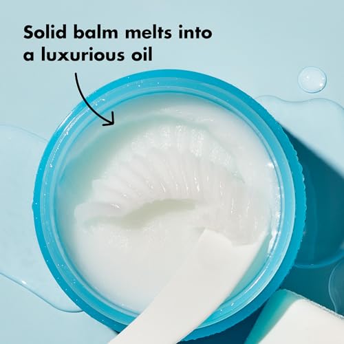 e.l.f. SKIN Mini Holy Hydration! Makeup Melting Cleansing Balm,Face Cleanser & Makeup Remover,Infused with Hyaluronic Acid to Hydrate Skin,0.45 Oz,(Pack of 2)