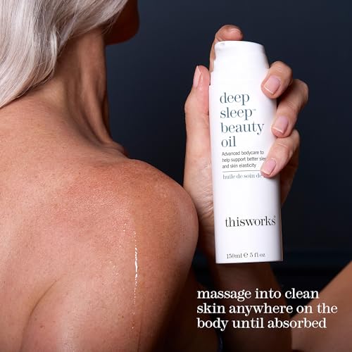 THISWORKS Deep Sleep Beauty Oil ? Clinically Proven Nighttime Treatment with Bakuchiol & Botanical Oils, Improves Skin Elasticity & Barrier Function, 5 Fl Oz