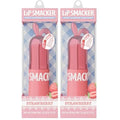 Lip Smacker Bunny Lip Balm, Moisturizing & Hydrating Lip Care, Fun & Collectible Easter Gift for Kids & Lip Balm Lovers - Strawberry (Pack of 2)