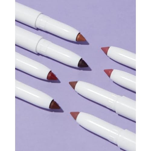 FLOWER BEAUTY By Drew Barrymore Scribble Stick Lip Liner + Eyeliner - Smooth Application + Blendable - 2-in-1 Lip + Eye Liner (Sherbert)