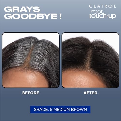 Clairol Root Touch-Up by Nice'n Easy Permanent Hair Dye, 7 Dark Blonde Hair Color, Pack of 2