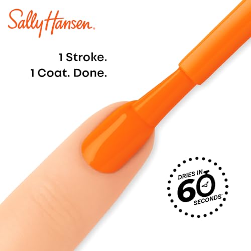 Sally Hansen Insta-Dri Reese's Nail Polish | Quick Dry, Long Lasting, Streak-Free Shine | Opaque, Shimmery | 737 REESE¡¯S Candy | Burnt Orange Nail Color